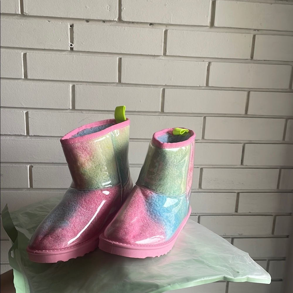 NWT | SHEIN | Colorful Tie-Dye Boots